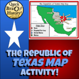 Republic of Texas Map Activity!