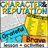 Reputation and Character Activities
