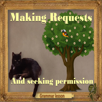 Preview of Requests and permissions -  ESL adult Grammer power-point lesson