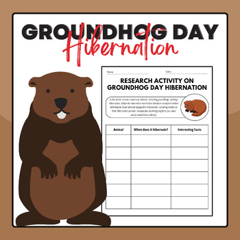 Preview of Research Activity on Groundhog Day Hibernation