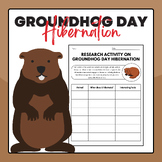 Research Activity on Groundhog Day Hibernation