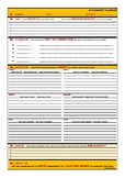 Research Assignment, Scaffolded Planner / Graphic Organizer.