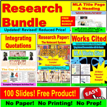 Preview of Research Paper Bundle