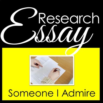someone i admire essay