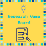 Research Game Board for Elementary Students