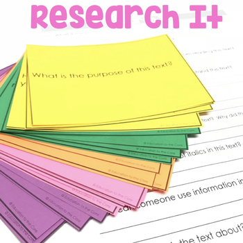 research simulation writing prompts