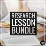 Research Lesson & Project Bundle for Secondary ELA (MLA 9t