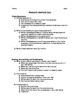 research methods questions and answers pdf