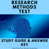 Research Methods, Strategies, and Statistics Test for Psychology