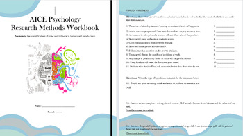 research methods workbook answers