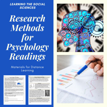 Preview of Research Methods for Psychology Readings & Activities for Distance Learning