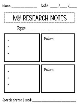 Preview of Research Notes