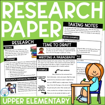 Preview of Research Paper | Complete Unit for Upper Elementary