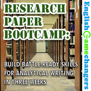 Preview of Research Paper Bootcamp: Complete 3 Week Unit Guide