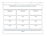 Research Paper Graphic Organizer