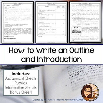Preview of Paper Outline and Introduction MLA OR APA