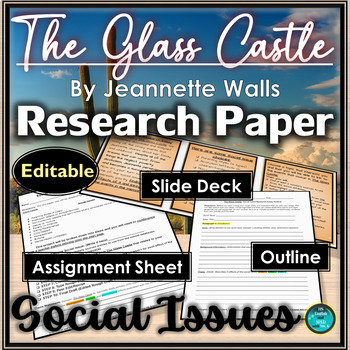 Preview of Research Paper | Social Issues in The Glass Castle by Jeannette Walls