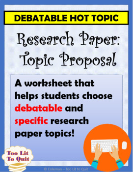 hot topic research paper topics