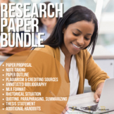 Research Paper Unit - Bundle of Lessons