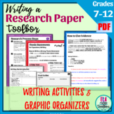 How to Write a Research Paper: Graphic Organizers & Writin