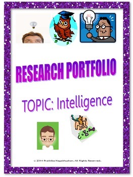 Preview of Psychology: Research Portfolio: Intelligence