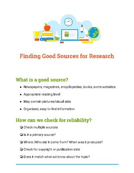 good sources for research