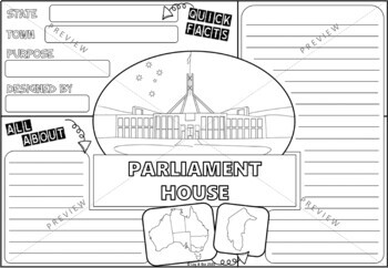 Preview of Research Poster - Australian Parliament House - HSIE - PDF