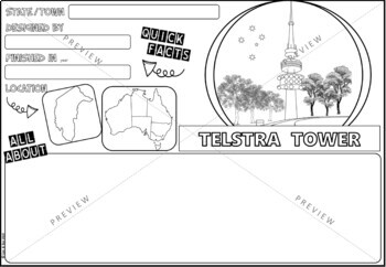 Preview of Research Poster - Telstra Tower ~ INTERACTIVE ~