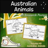 Research Posters - 43 Australian Animals - HSIE