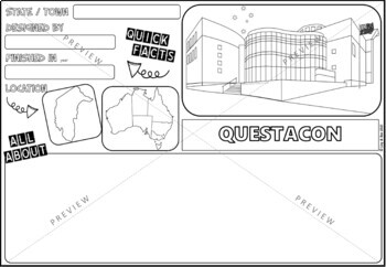 Preview of Research Poster - Questacon - Australian National Science Centre ~ INTERACTIVE ~