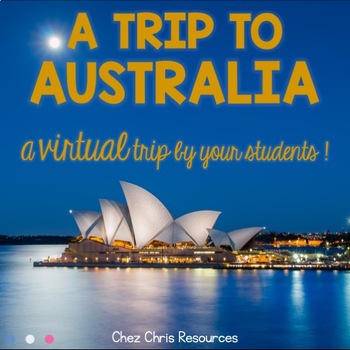 Preview of Research Project: A Trip to Australia - Complete Lesson