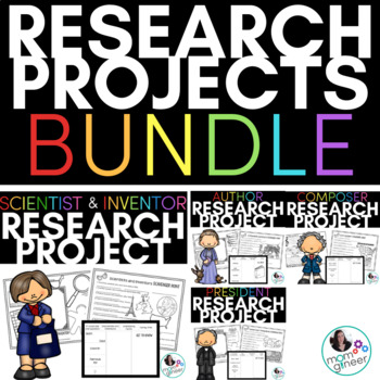Preview of Research Biography BUNDLE Composers, Presidents, Authors, Scientists & Inventors