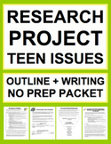 Research Project: Outline Organization and Essay Writing: 