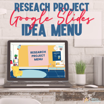 Preview of Research Project Idea Menu for High School