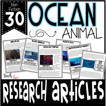 Preview of Research Project: Ocean Animal Information