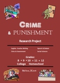 Research Project:  Real-Life Crime and Punishment (not Dos