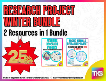 Preview of Research Project Winter Bundle