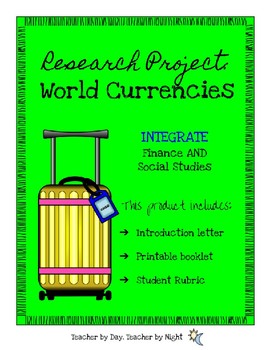 Preview of Research Project: World Currency