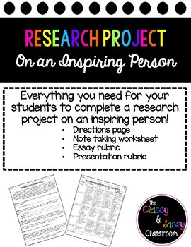 research project ideas for middle school students