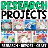 Research Projects for Science & Social Studies - Planets, 