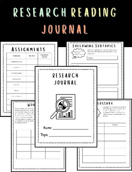 Preview of Research Reading Journal