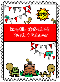 Preview of Research Report Banner: Reptiles