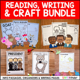 Reading, Writing, & Craft Bundle of Activities, Informatio
