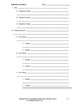 Preview of Research Report Writing Template
