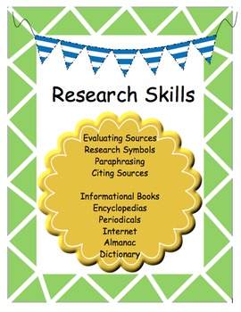 Preview of Research Skills