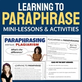 Research Skills: Learning to Paraphrase