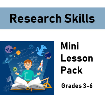 Preview of Research Skills Mini Lesson Pack