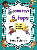 Research Steps for the Upper Grades