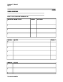 Research Template-HS and Higher Ed