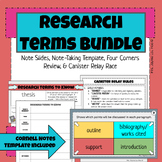 Research Terms Bundle